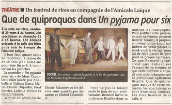 Article de presse Le Pays 28 mars 2013