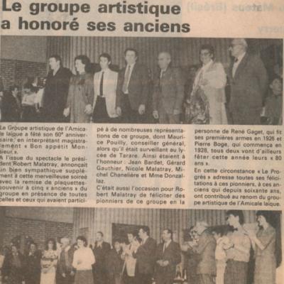 1988 - Honneur aux anciens