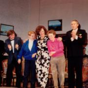 Les acteurs avec Madeleine Tussaud et Gisèle Denonfoux